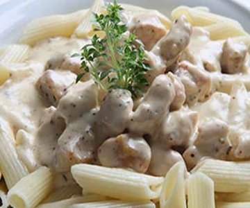 Tavuklu Mantarlı Penne / Mushroom Chicken Penne
